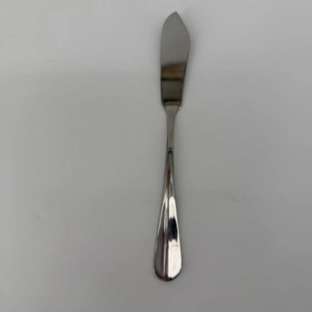 International Silver Simplicity Stainless Steel Butter Spreader 7 Inch Knife